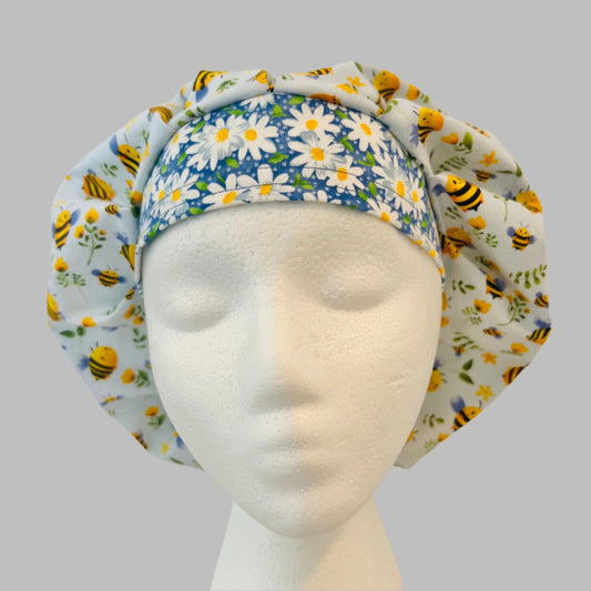 Bouffant Hat-Daisy Buzz