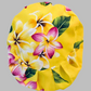 Euro Cap-Hawaiian yellow and pink