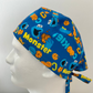 Scrub Cap-Cookie Monster