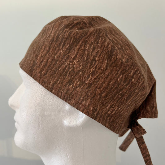 Scrub Cap-Slick Brown