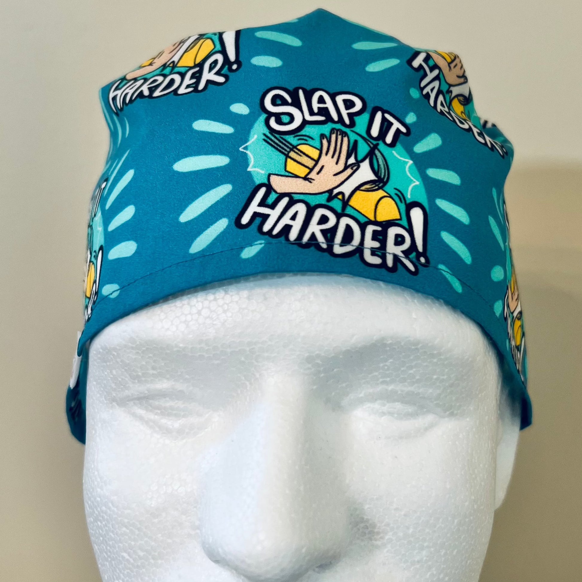 Scrub Cap-"Slap it" gel roll cap