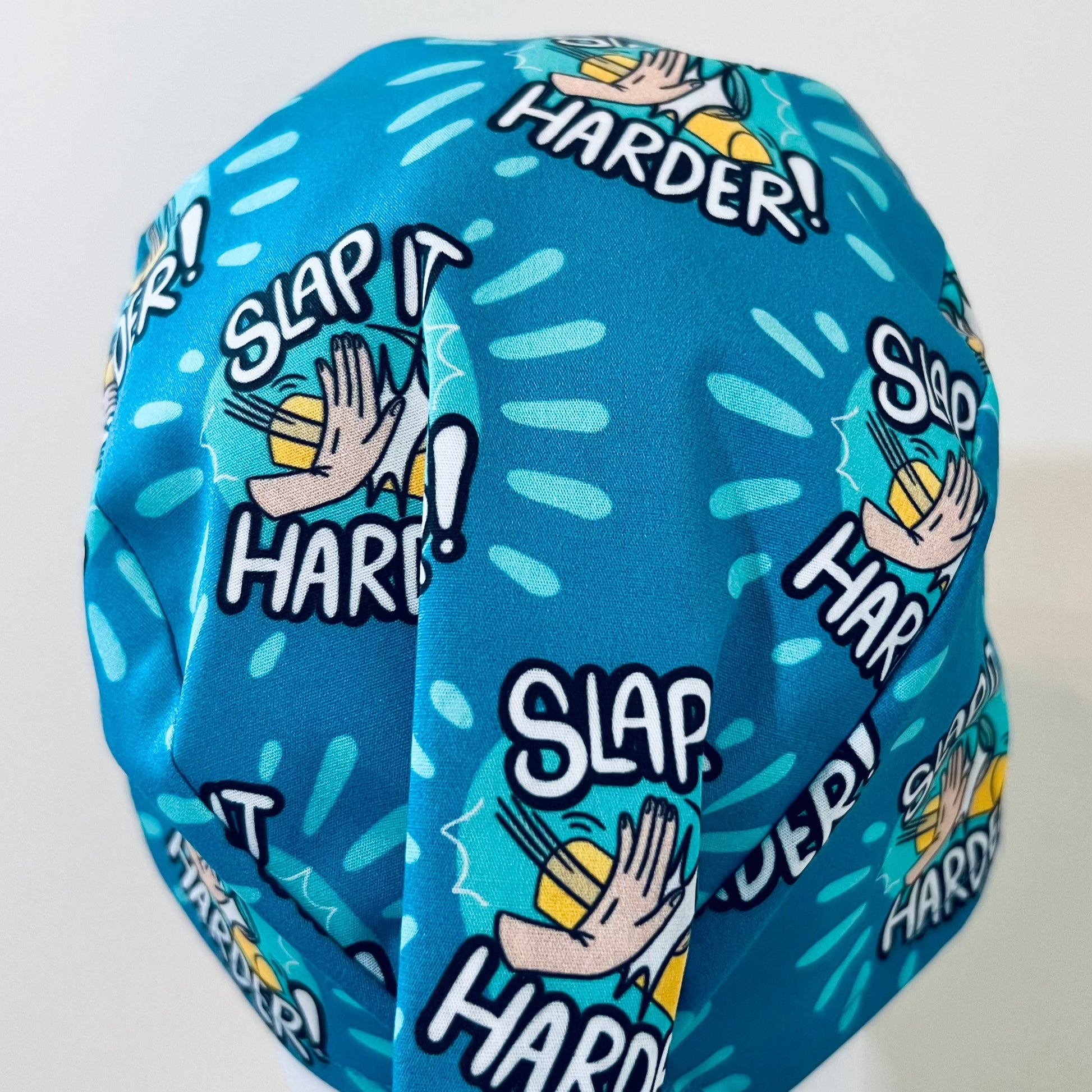 Scrub Cap-"Slap it" gel roll cap