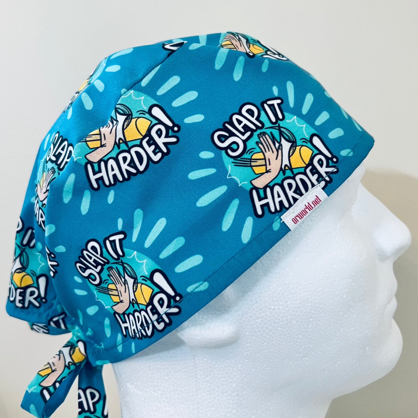 Scrub Cap-"Slap it" gel roll cap