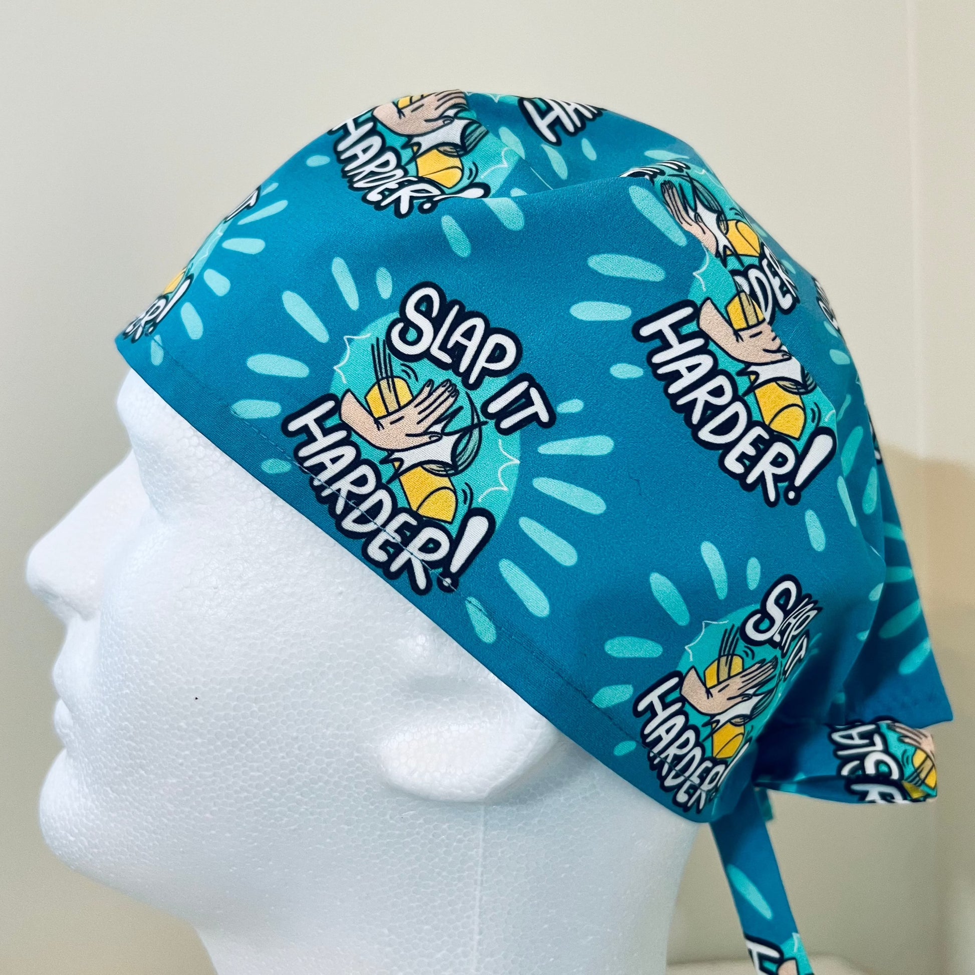 Scrub Cap-"Slap it" gel roll cap