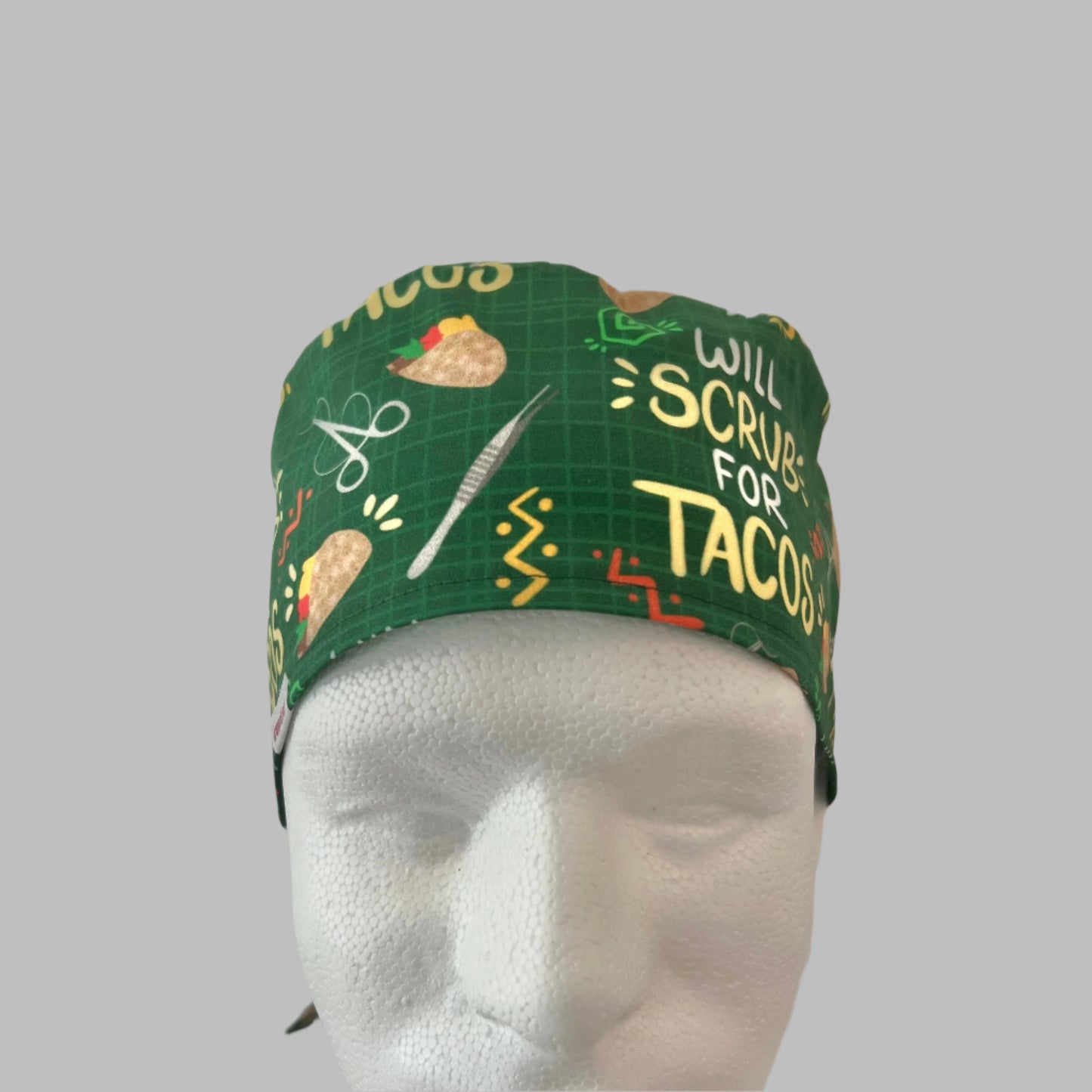 Scrub Cap-"Taco'bout scrubbing.