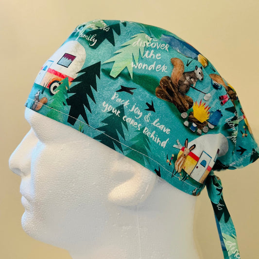 Scrub Cap-Summer Camping