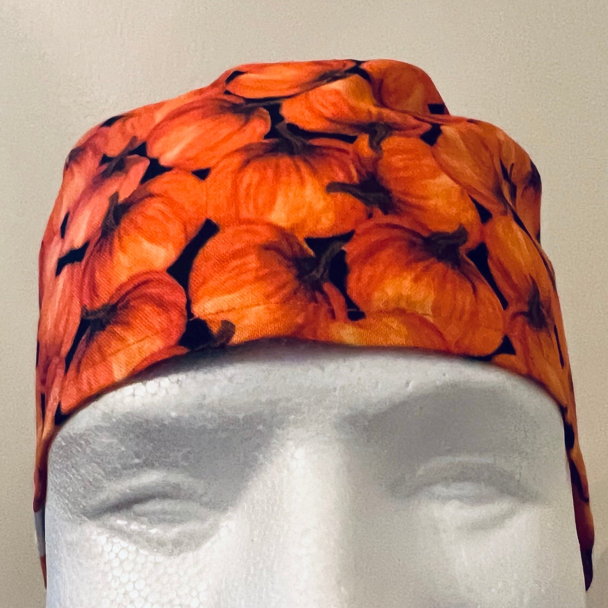 Scrub Cap-Fall Pumpkins