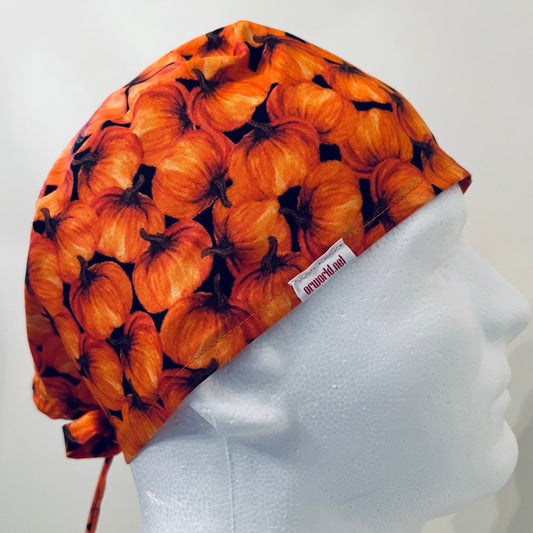 Scrub Cap-Fall Pumpkins