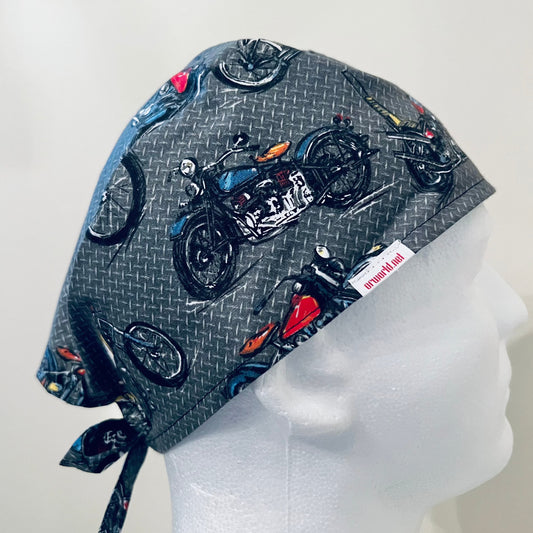 Scrub Caps-Motorcycles