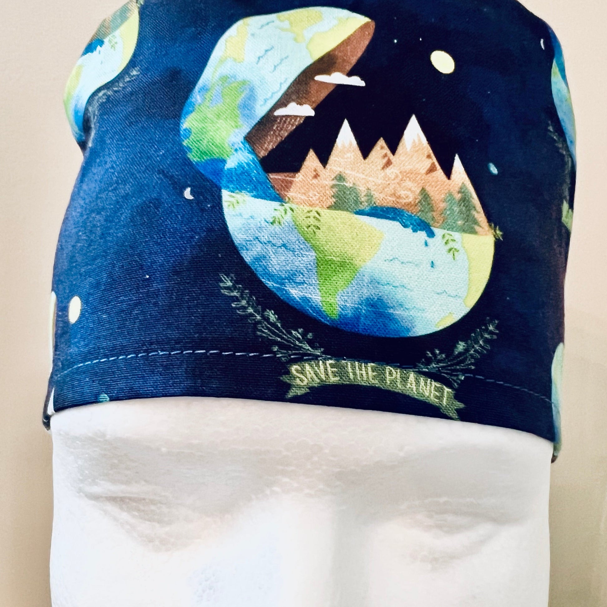 Scrub Cap-Save the Planet