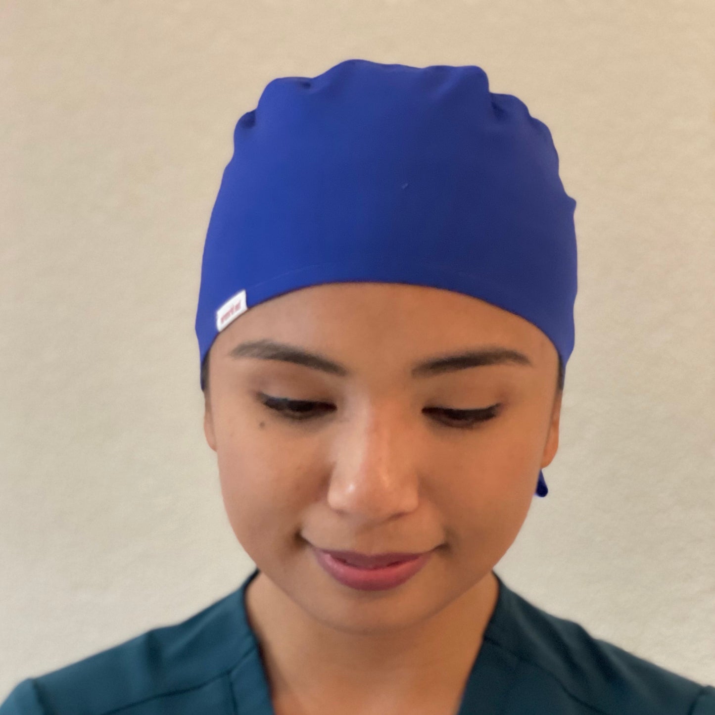 Scrub Cap-Royal Solid Blue