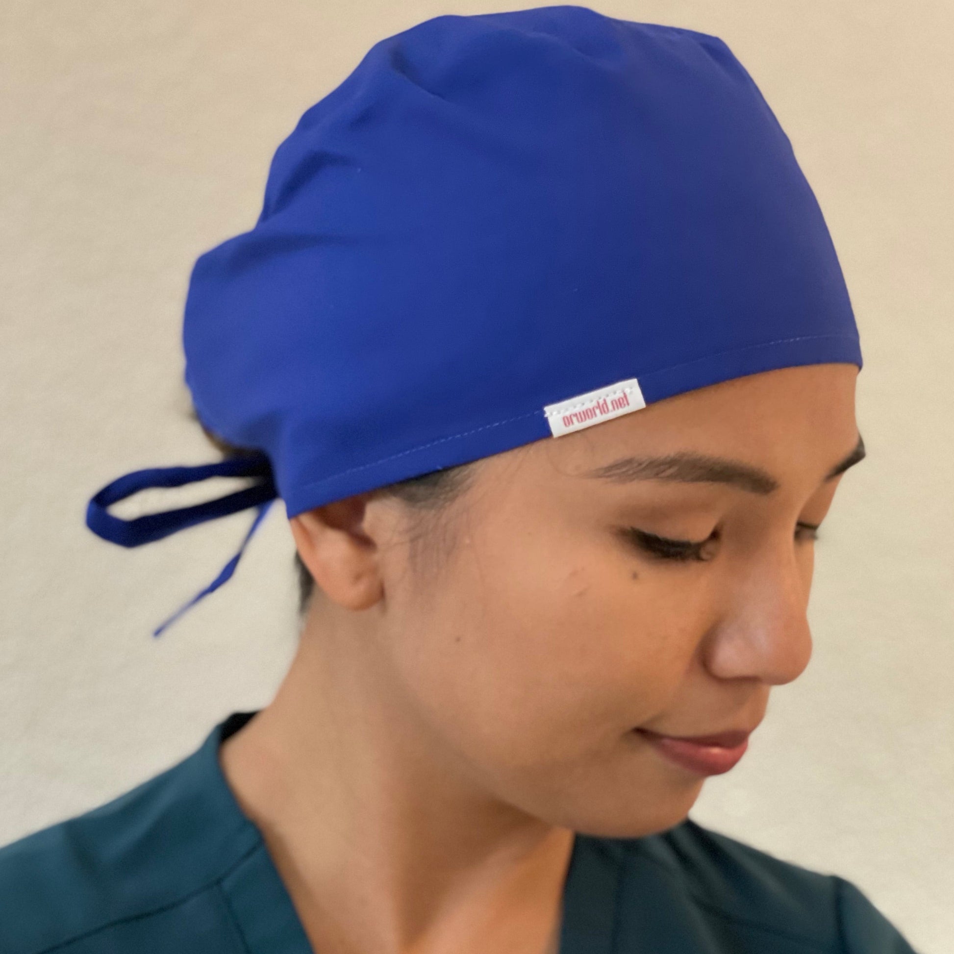 Scrub Cap-Royal Solid Blue