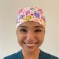 Scrub Cap-Colorful Skelly