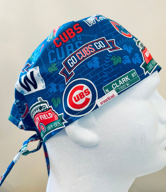 Scrub Cap-Chicago Cubs