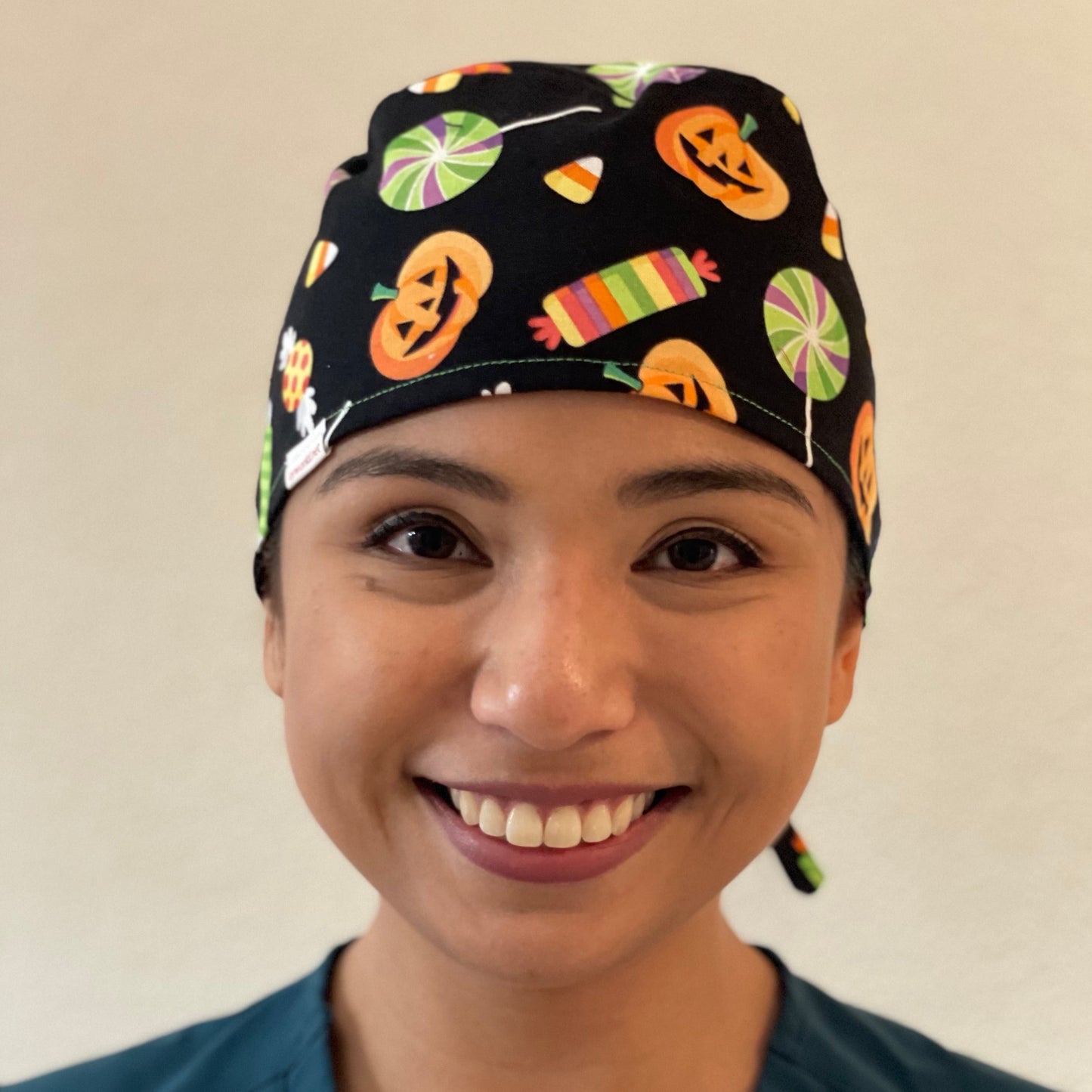 Scrub Cap-Halloween-Trick or Treat