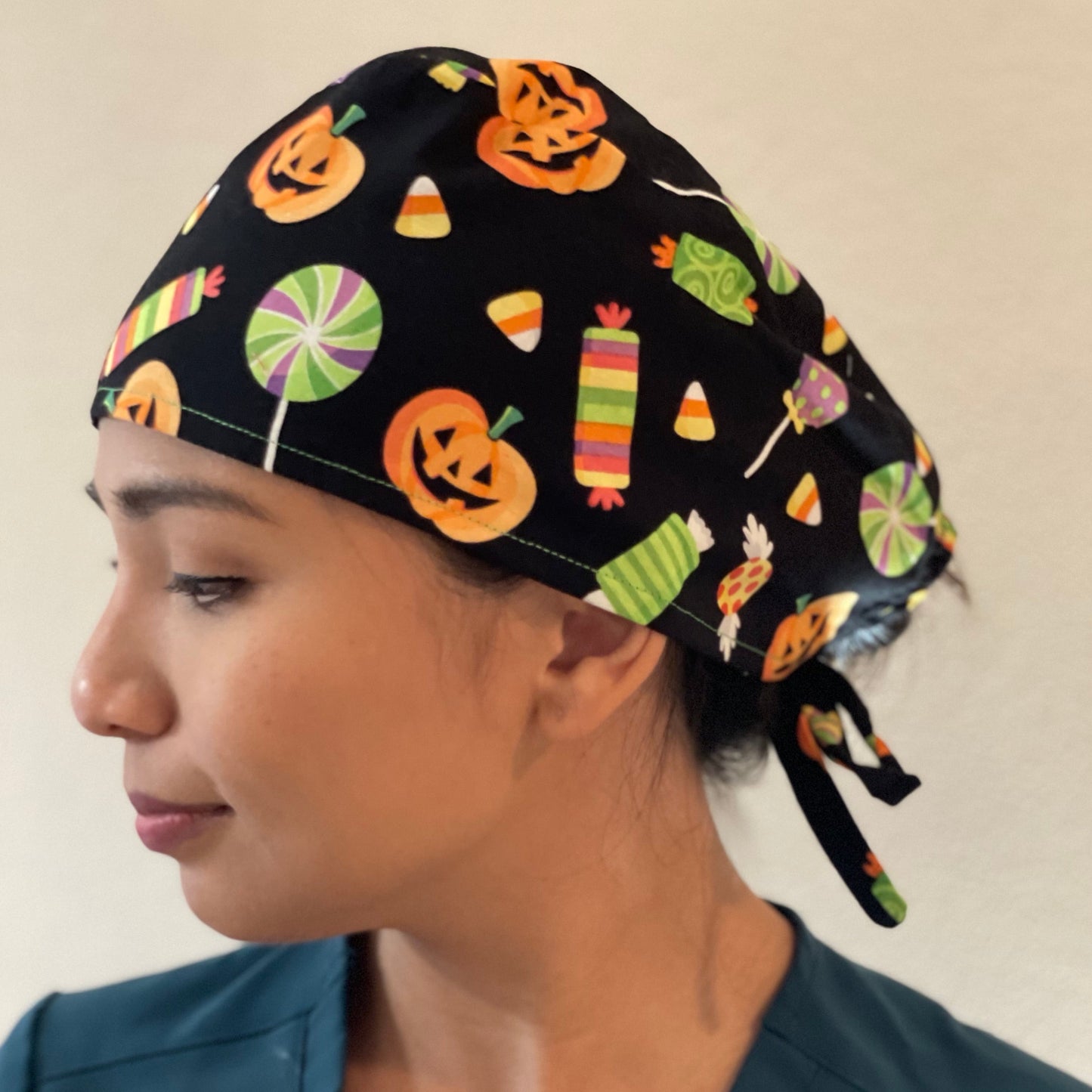 Scrub Cap-Halloween-Trick or Treat